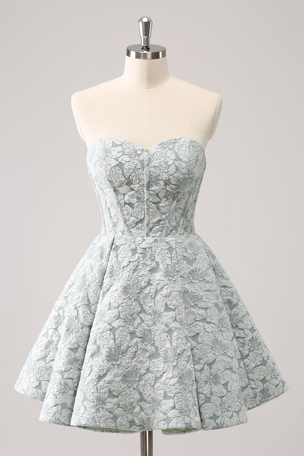 brocade mini homecoming dress