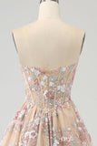 Luxurious Black A Line Sweetheart Corset Prom Dress with Appliques