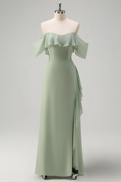 【美品】アキラナカ Layered organza dress グリーン 207758303-1-lightgreen