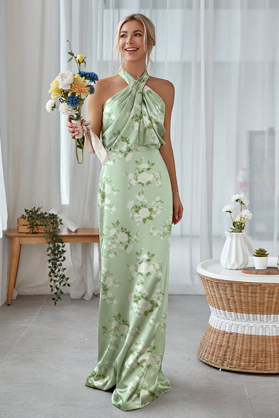 acka all sheer flower dress（beige） ワンピース