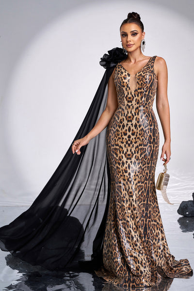 ワンピース Dragon Print Mermaid Long Slip Dress Dragon Print Mermaid Long Slip Dress – ARCANA ARCHIVE