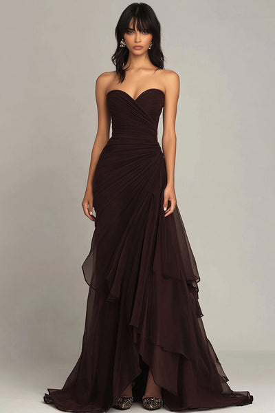 ash brown dress Xirena