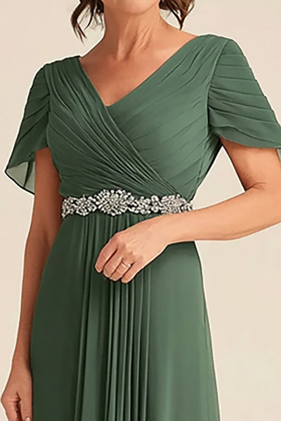 eucalyptus green mother of the bride dresses Sheath/Column with Sequins Pearl Pink Shes a classic choice with her pleated blouson bodice ZAPAKA Women Elegant Eucalyptus A