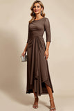 Twilight Sheath Chiffon Ankle Length Mother of the Bride Dress