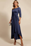 Twilight Sheath Chiffon Ankle Length Mother of the Bride Dress