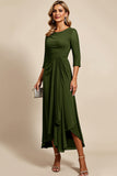 Twilight Sheath Chiffon Ankle Length Mother of the Bride Dress