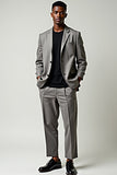 Dark Green Notched Lapel 2 Piece Homecoming Suits