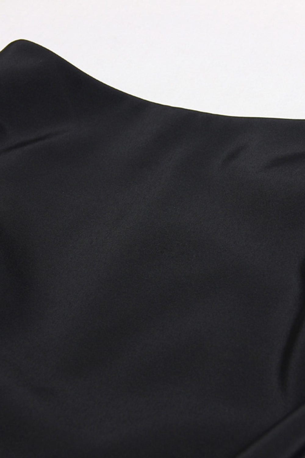 Black 2 Piece Notched Lapel Women Prom Suits with Feather