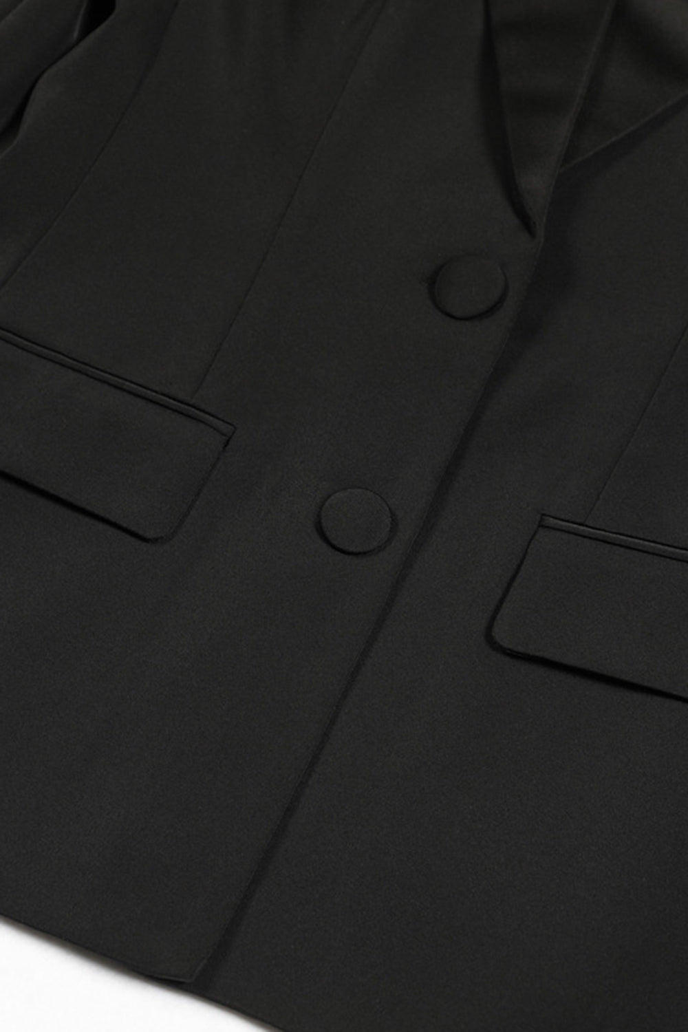 White Peak Lapel Single Breasted Women Prom Blazer with Sequins