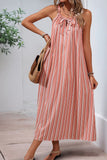 Blush A Line Spaghetti Strapless Summer Dress