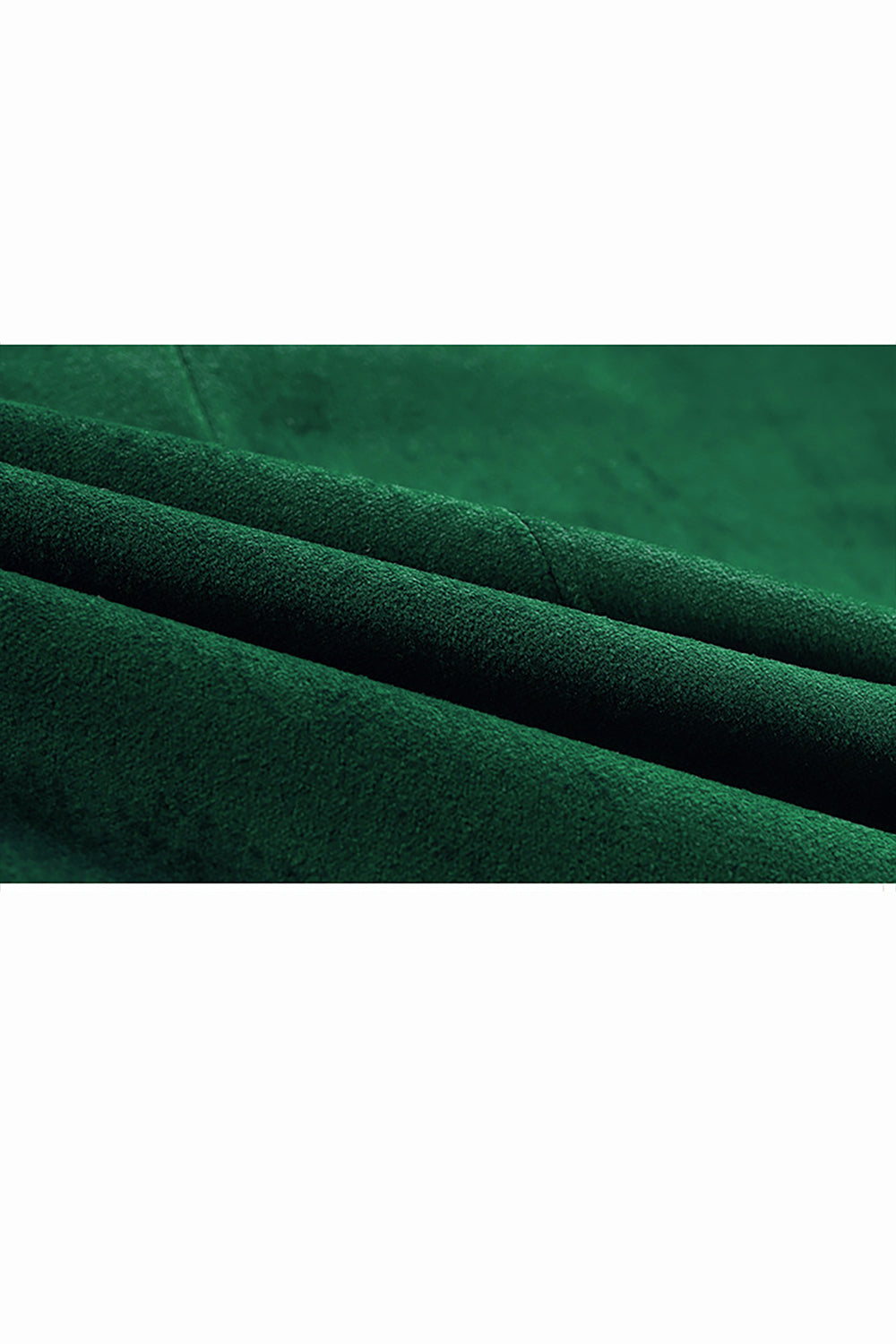 Green Peak Lapel Slim Fit One Button Men's Blazer