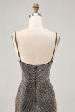 Sparkly Black Tight Short Homecoming Dress with Beading