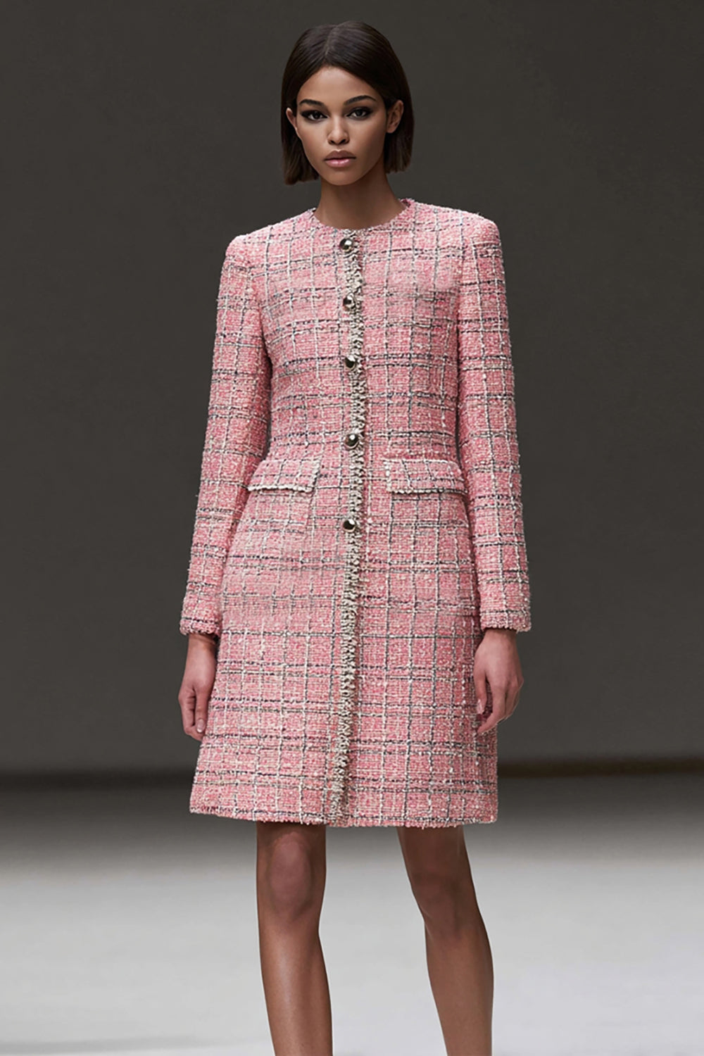 Sheath Short Pink Work Dress