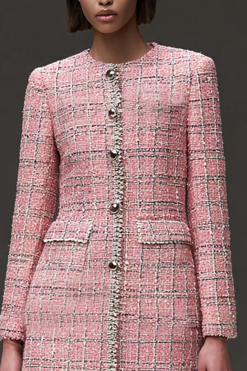 Sheath Short Pink Work Dress