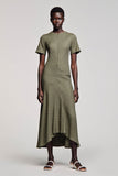 Olive A Line Cut Out Wedding Guest Dress