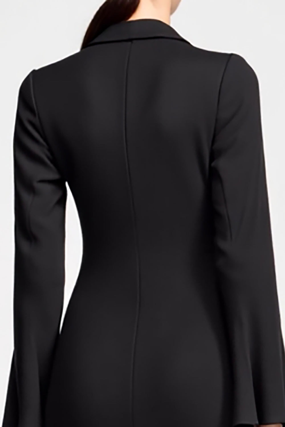 Lace Chiffon Black Sheah Wedding Guest Dress