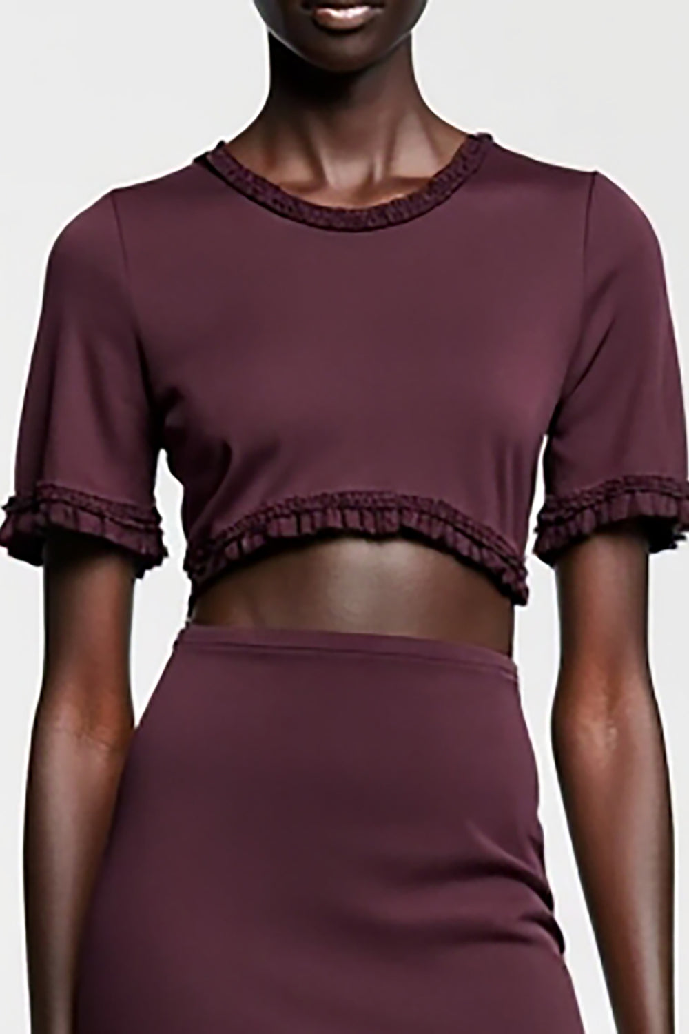 Dark Red Sheath Satin Wedding Guest Dress