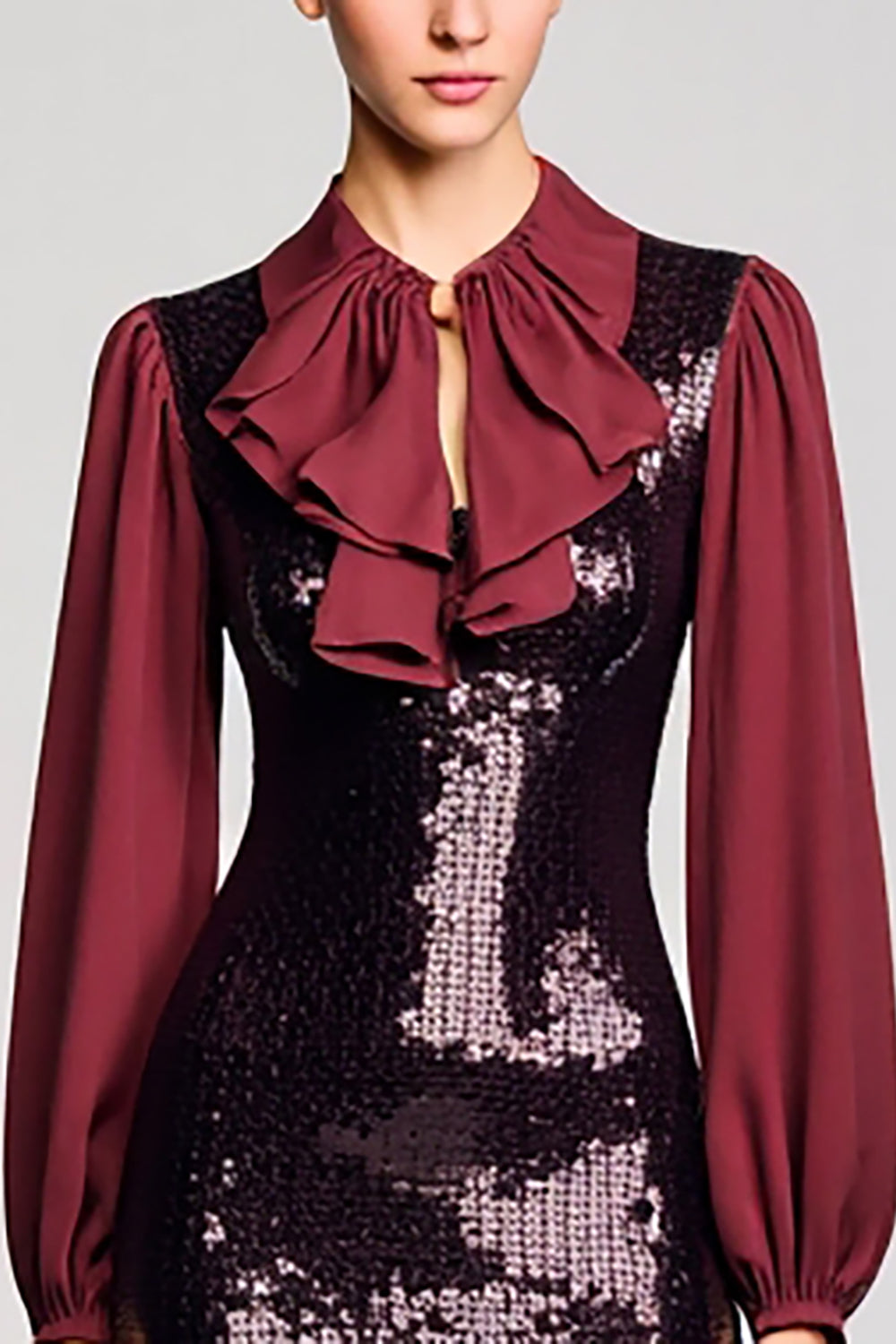 Sparkly Black Sequins Sheath Wedding Guest Dress