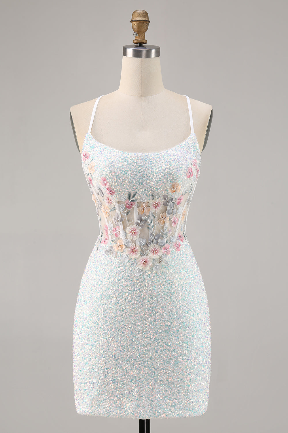 floral homecoming dress