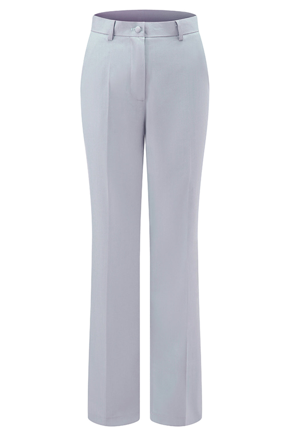 Grey Blue One 2-Piece Button Women Suits with Lace