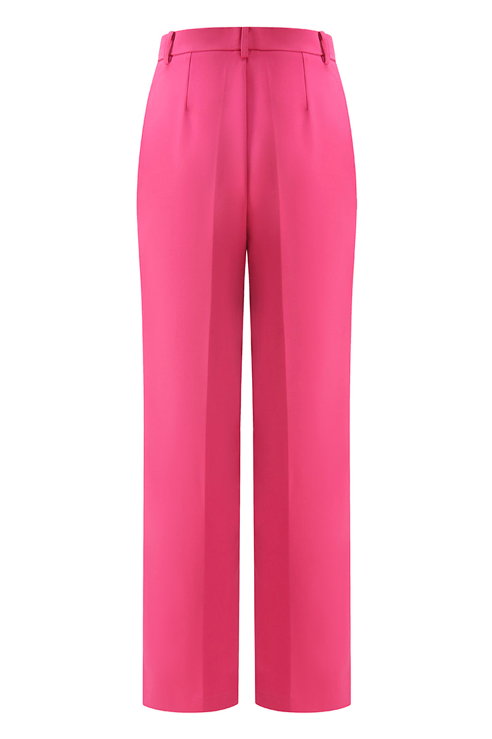 Fuchsia Peak Lapel 2-piece Women Suits with Buttons