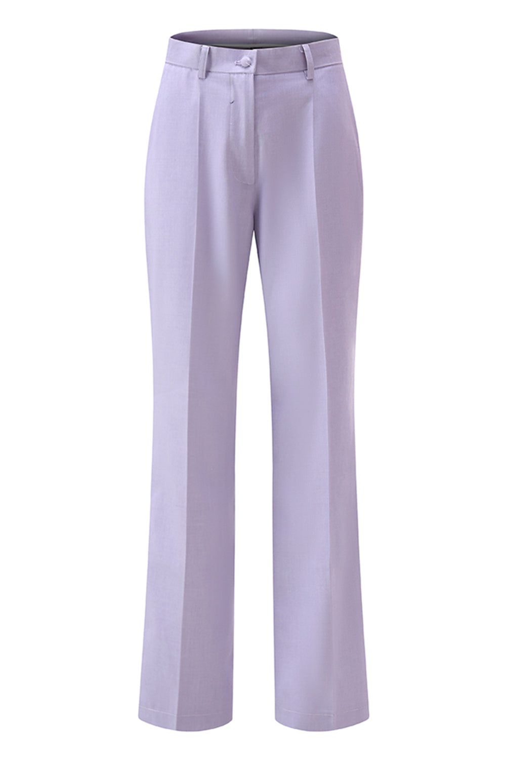 Lilac Peak Lapel Ruched Women Suits with Sash