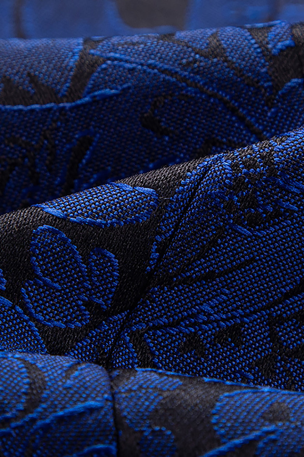 Jacquard Blue Shawl Lapel 2 Pieces Men's Prom Suits