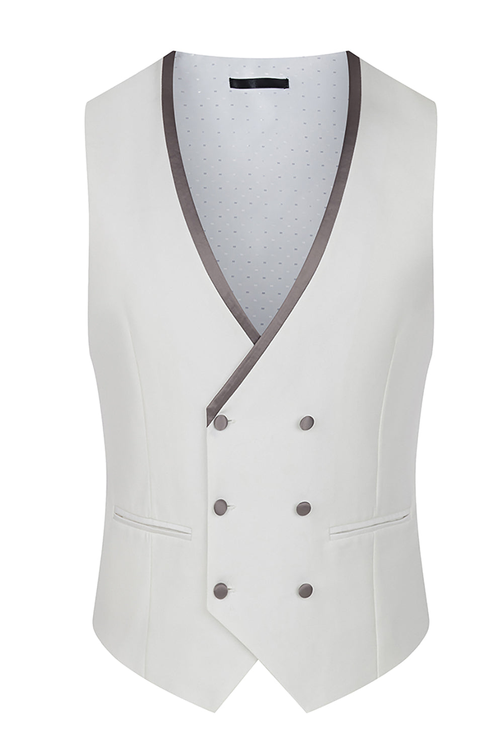 Jacquard Black Shawl Lapel 3 Pieces Prom Suits