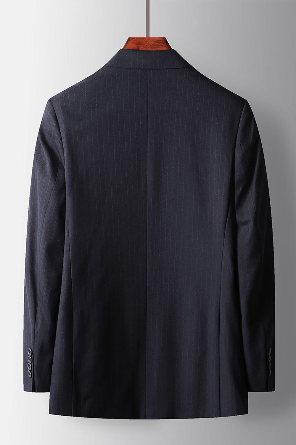 Navy Peak Lapel 2 Pieces Men's Formal Suits