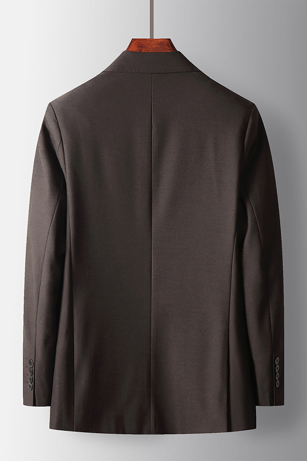 Coffee Peak Lapel 2 Pieces Men's Formal Suits