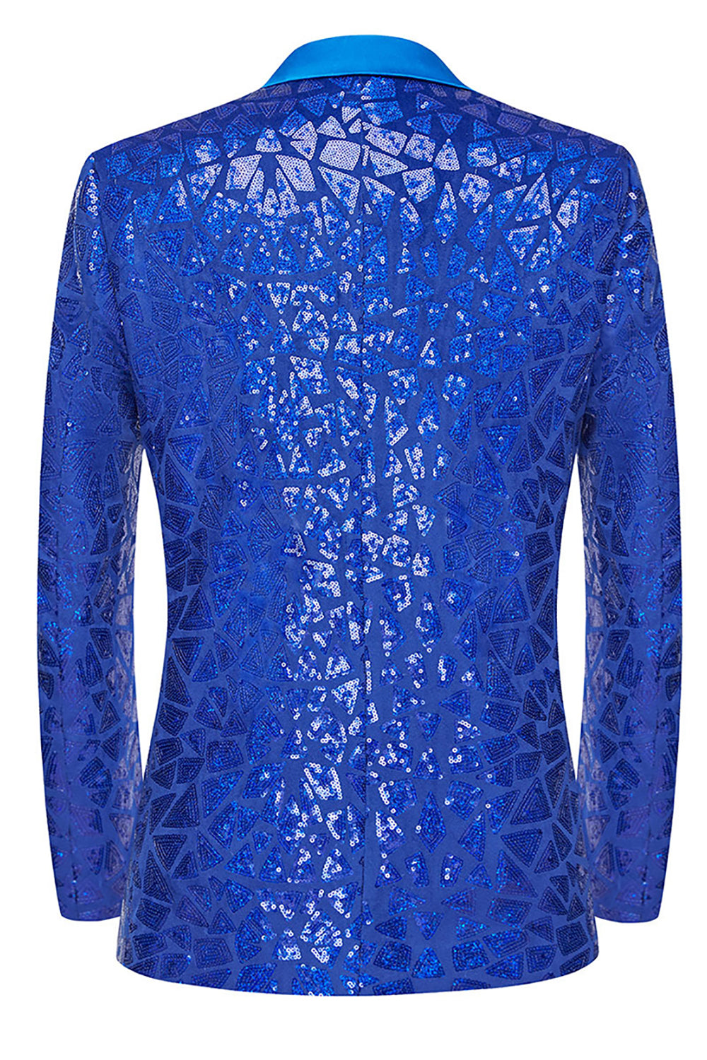 Sparkly White Floral 2 Pieces Notched Lapel Prom Suits