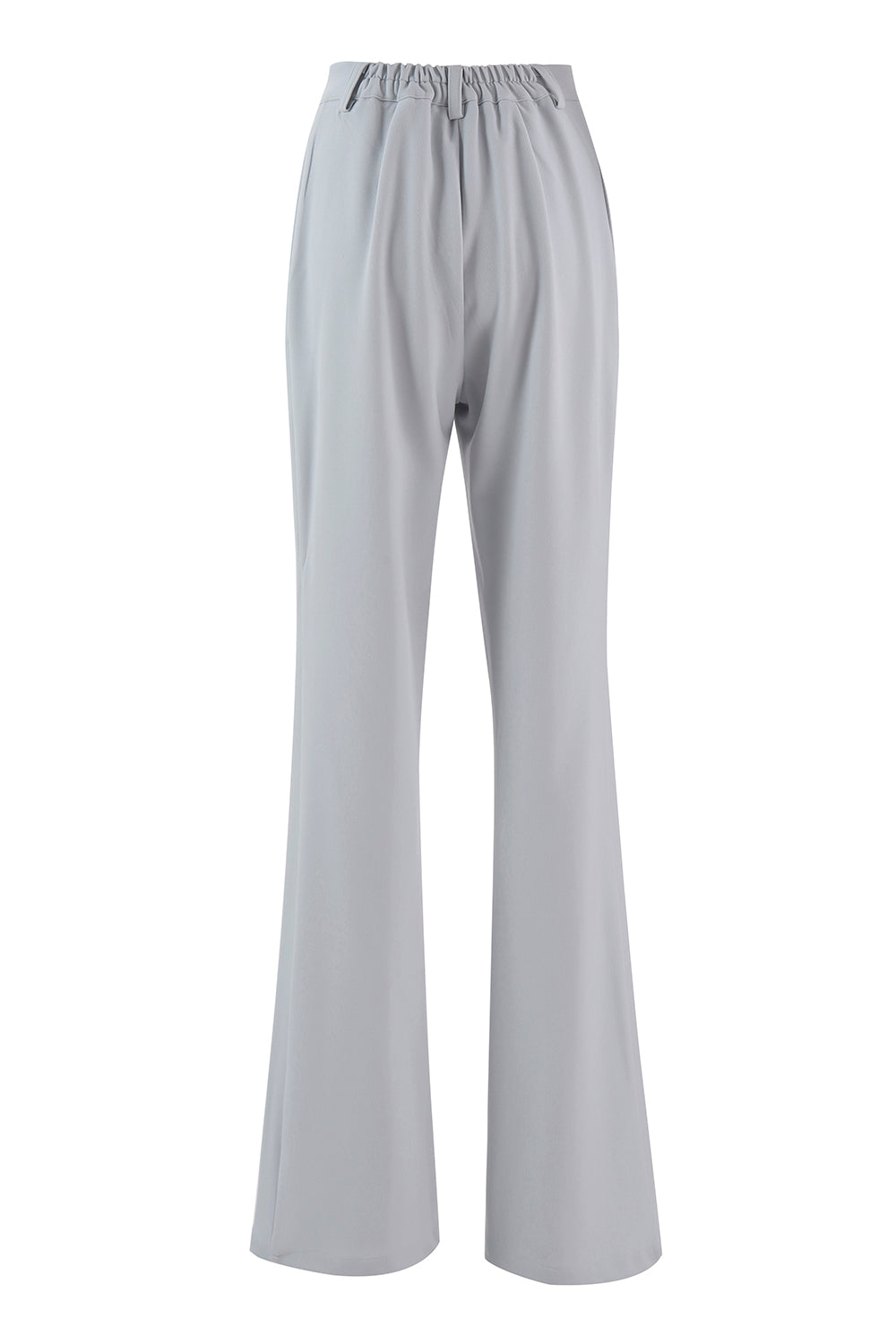 Silver 2 Piece Peak Lapel Double Breasted Slim Fit Women's Suit