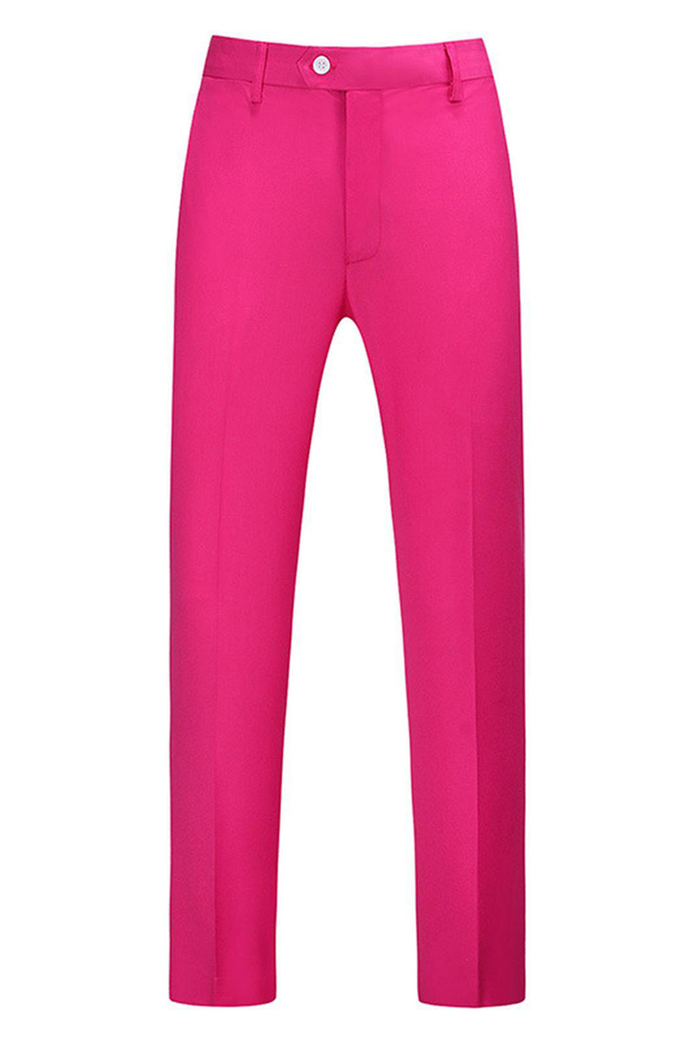 Blue Notched Lapel 3 Piece Jacquard Men's Prom Suits