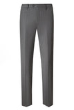 Grey 2 Piece Peak Lapel Single Breasted Men's Prom Suits