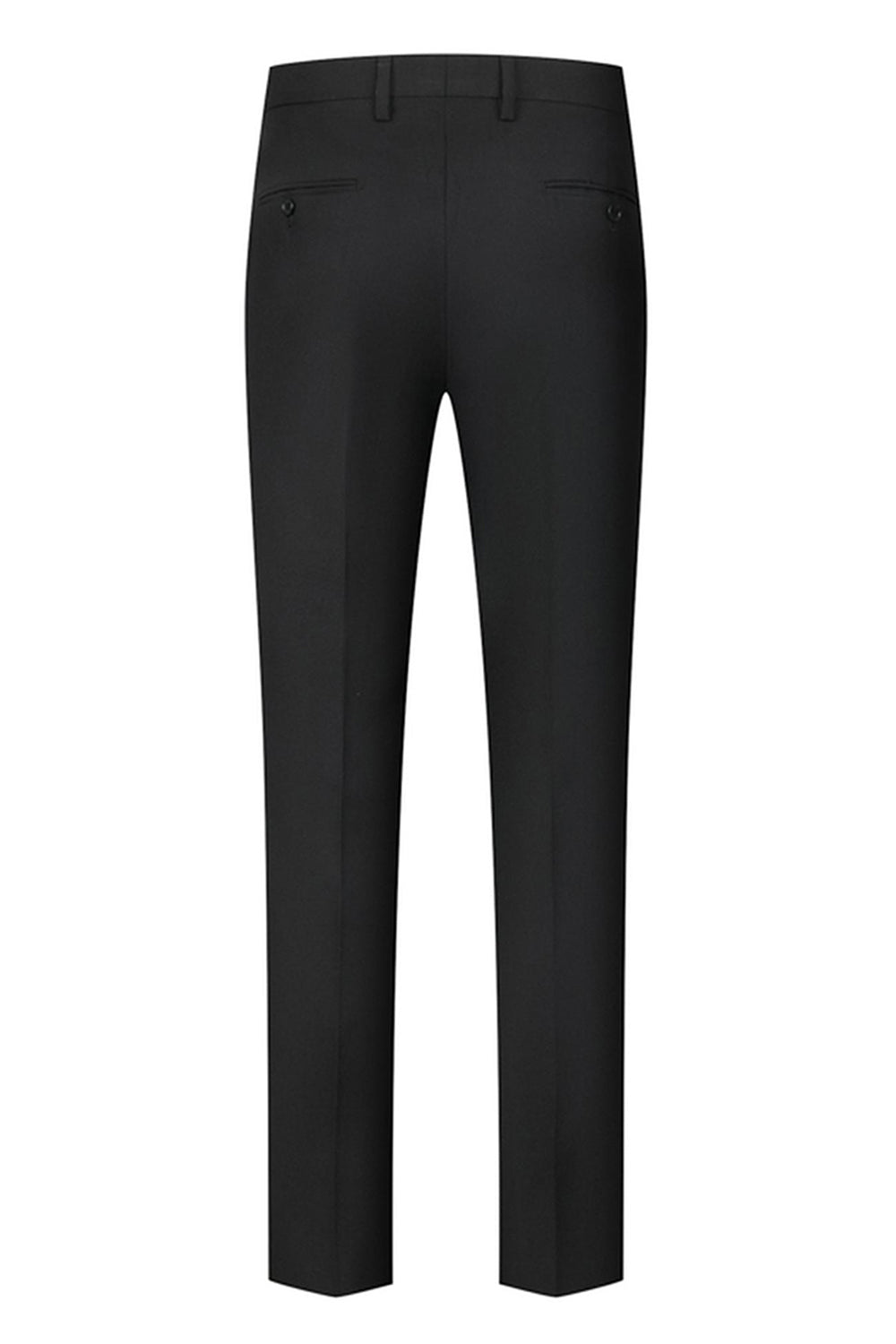 Black Shawl Lapel One Button 3-Piece Men Suits