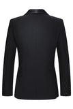 3 Piece Shawl Lapel One Button Black Men's Suits
