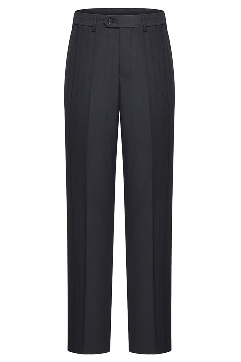 2 Piece Peak Lapel Double Breasted Black Men's Party Suits