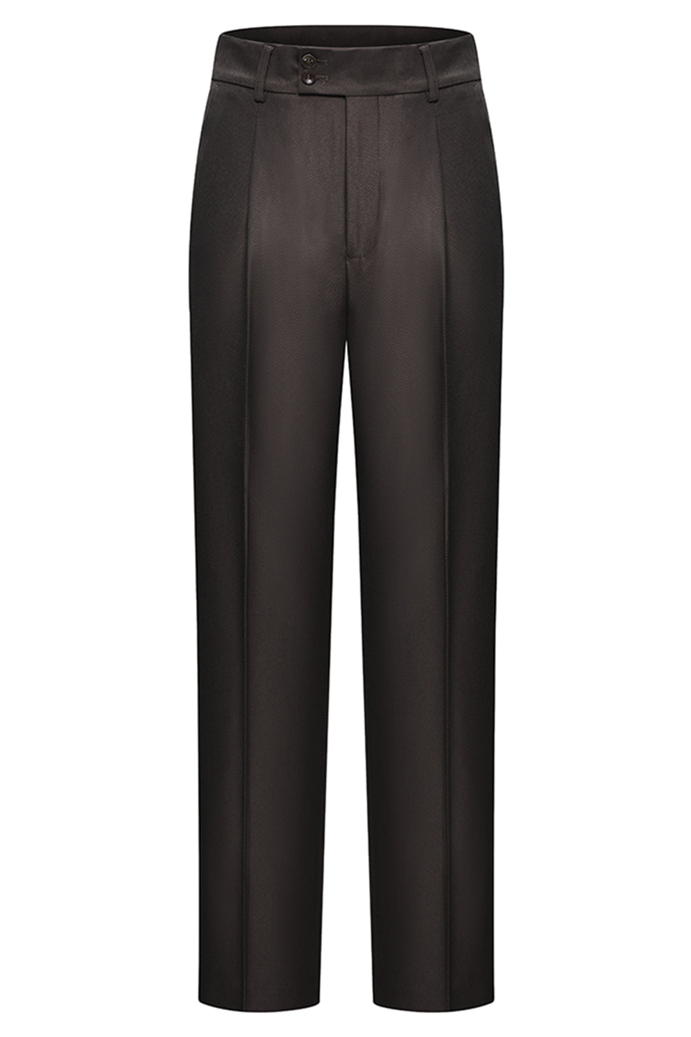 3 Piece Notched Lapel One Button Coffee Men's Suits