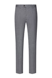 3 Piece Slim Fit Notched Lapel Men's Grey Suits