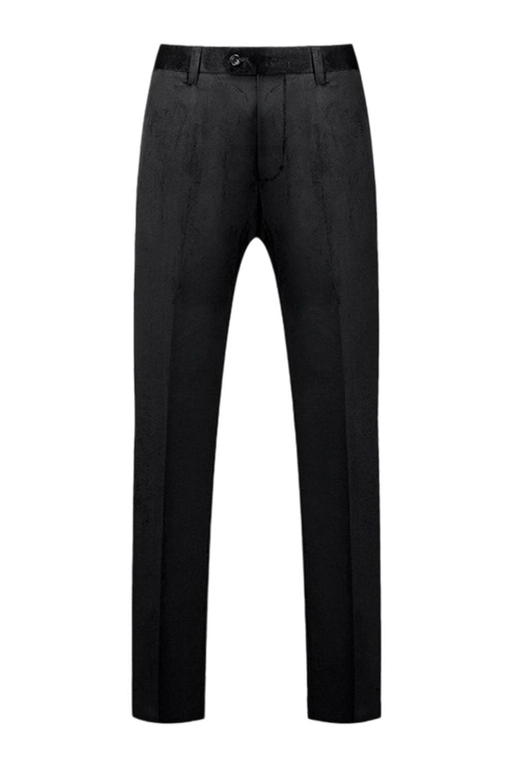 Black Peak Lapel 2 Piece Men's Suits