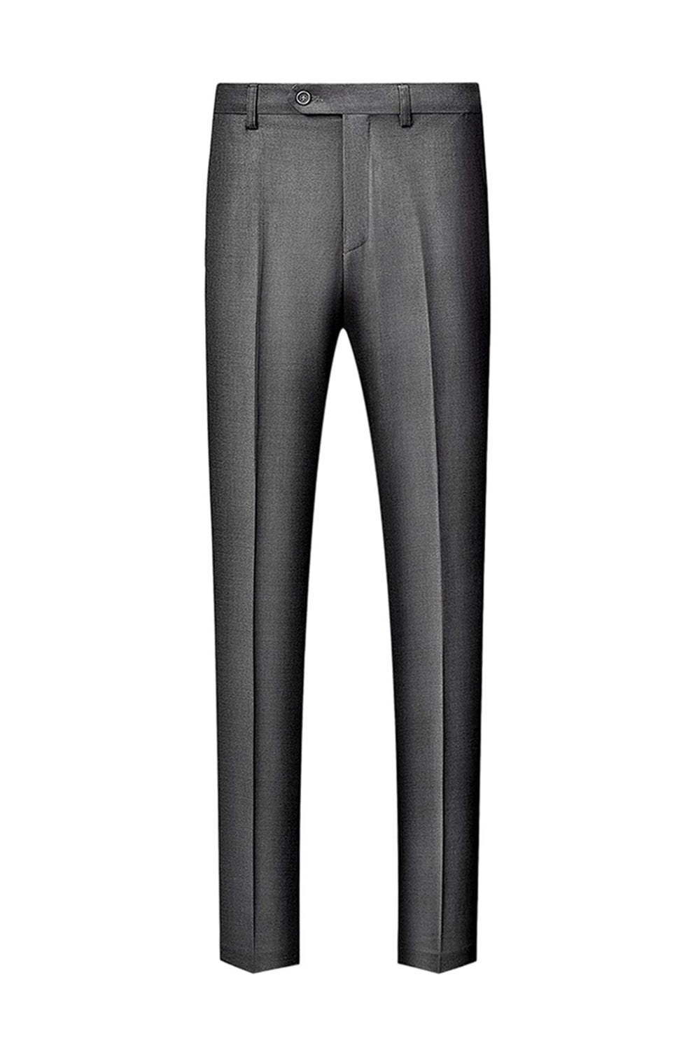 Grey Shawl Lapel Single Breasted Men's Suits