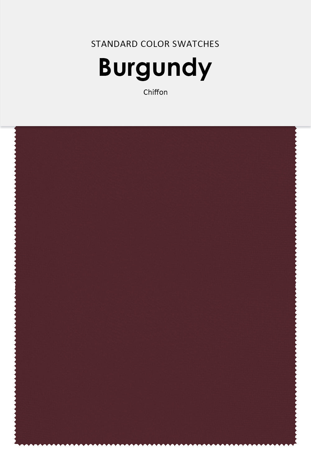New Dress Chiffon Fabric Color Swatches