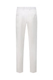 White Jacquard Double Breasted 2 Piece Men's Suits
