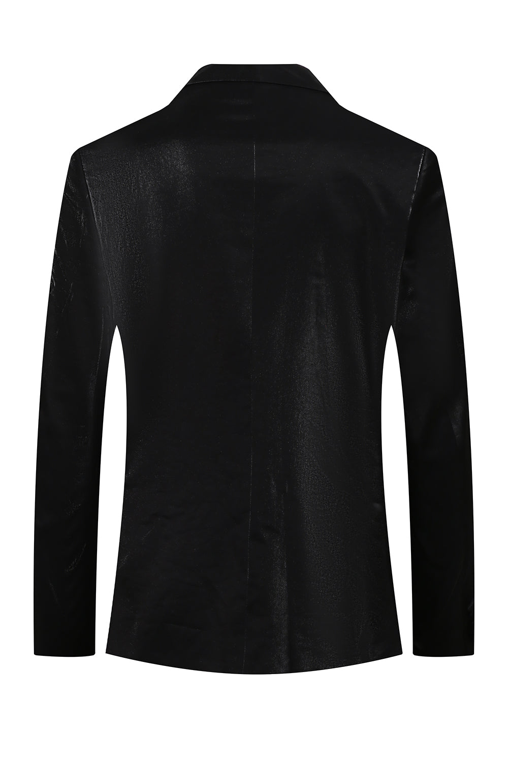 Black Peak Lapel 2 Piece Men Velvet Prom Suits