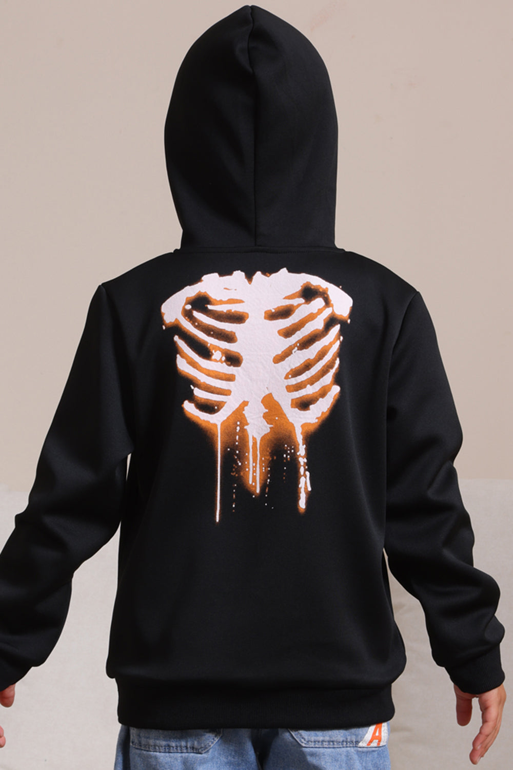 Family Set Black Long Sleeve Halloween Sweatshirt