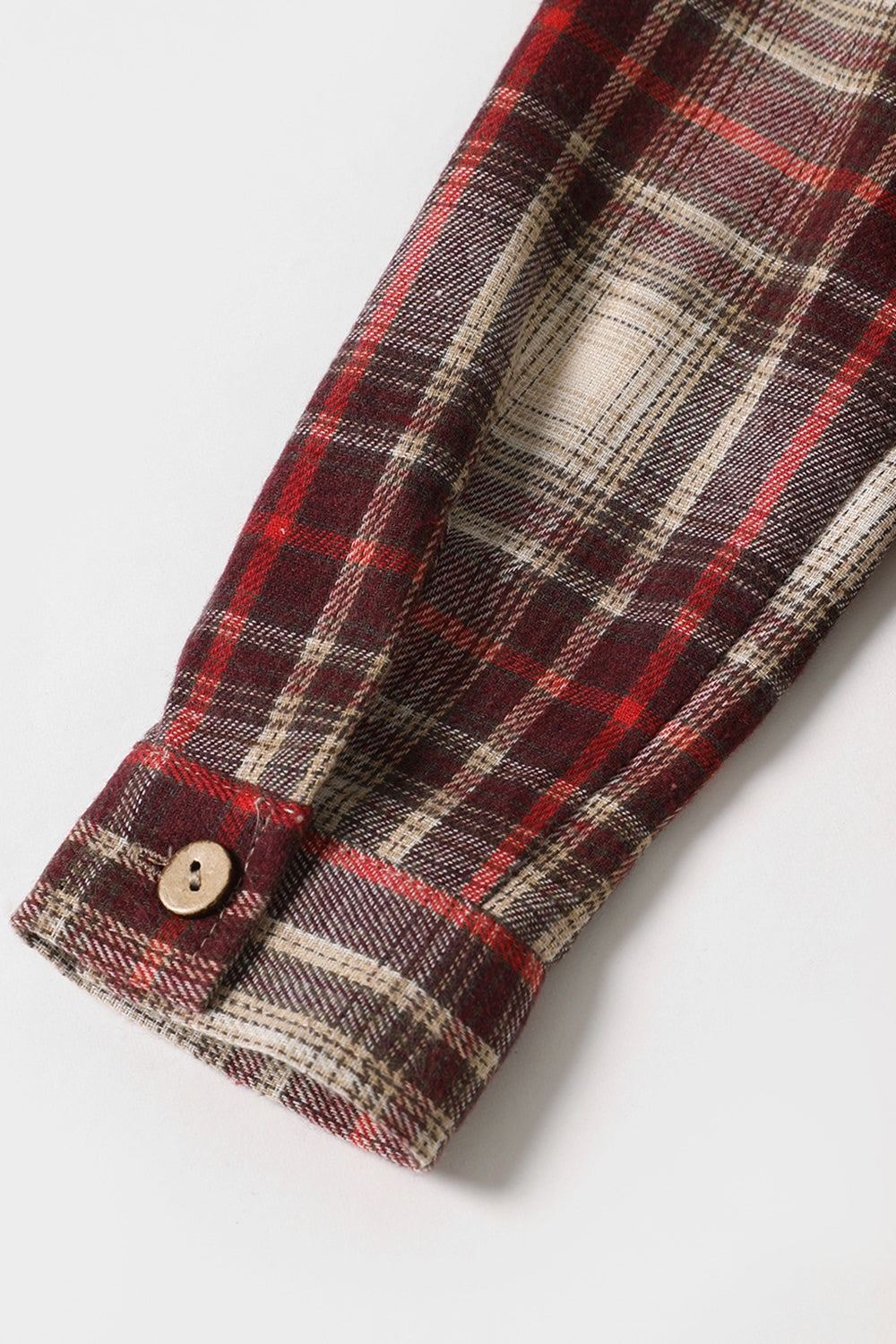 Red Plaid Long Sleeve Holiday Family Matching Outfits