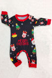 Christmas Cozy Red Print Family Matching Pajamas Set