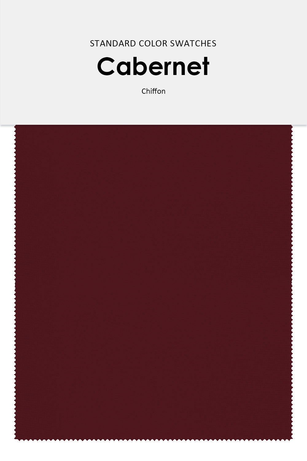 New Dress Chiffon Fabric Color Swatches