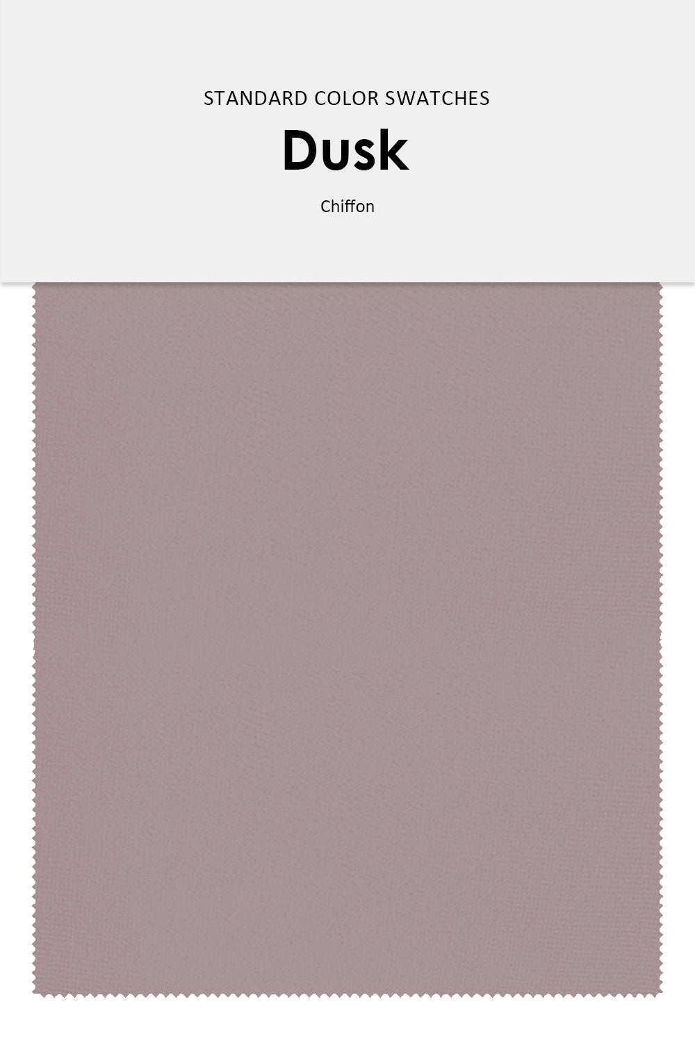 New Dress Chiffon Fabric Color Swatches