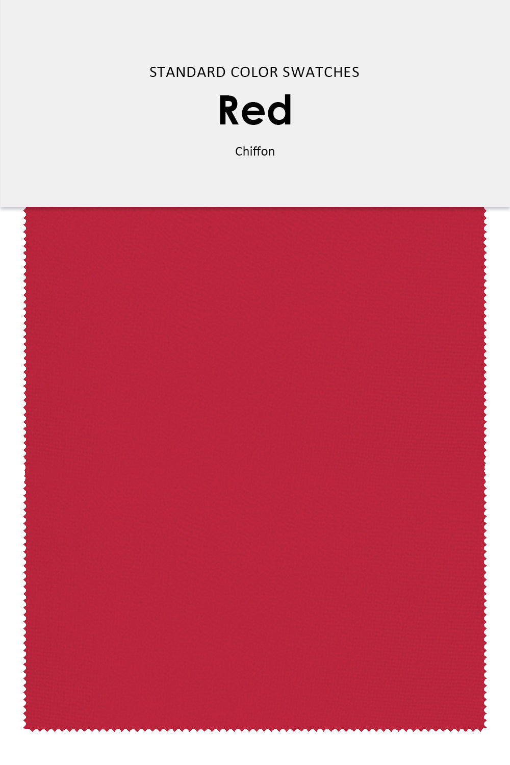 New Dress Chiffon Fabric Color Swatches